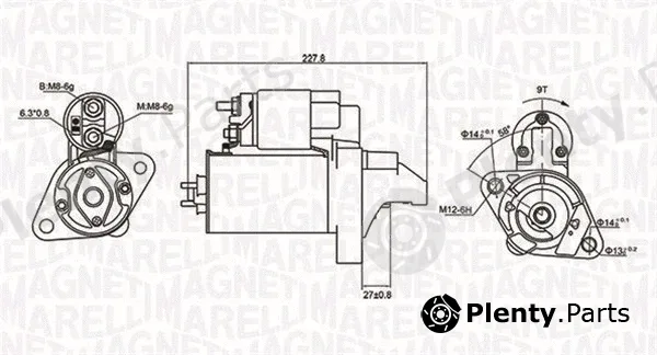 Magneti Marelli 063721074010 — Starter