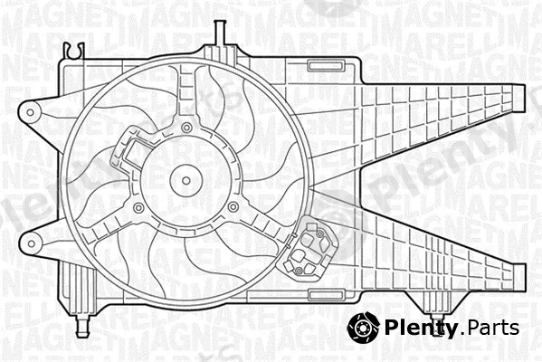 Magneti Marelli 069422020010 — Fan, engine cooling