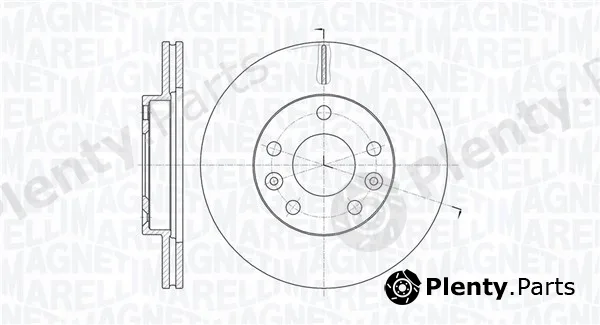 Magneti Marelli 361302040773 — Brake Disc