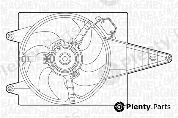 Magneti Marelli 069402271010 — Fan, engine cooling