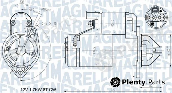 Magneti Marelli 063721365010 — Starter