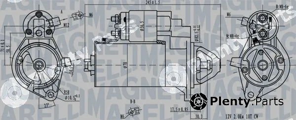 Magneti Marelli 063720976010 — Starter