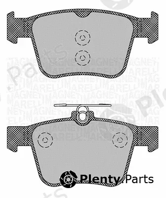Magneti Marelli 363916060713 — Brake Pad Set, disc brake