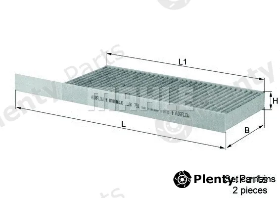 Magneti Marelli 154070563072 — Filter, cabin air