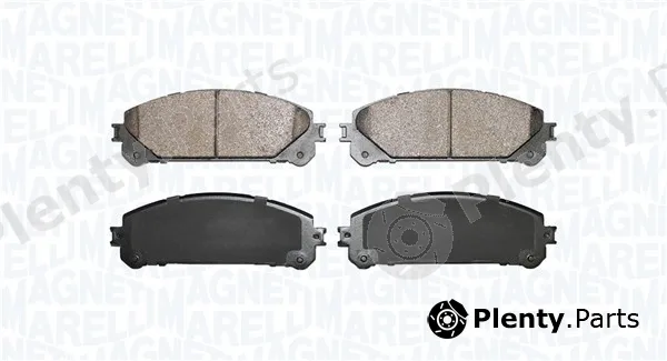 Magneti Marelli 363916060835 — Brake Pad Set, disc brake