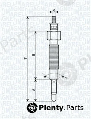 Magneti Marelli 062900019304 — Glow Plug