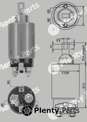 Magneti Marelli 940113050333 — Solenoid Switch, starter
