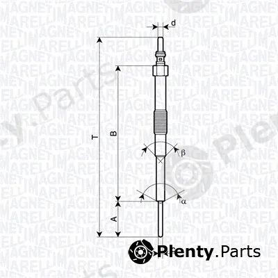 Magneti Marelli 062900129304 — Glow Plug