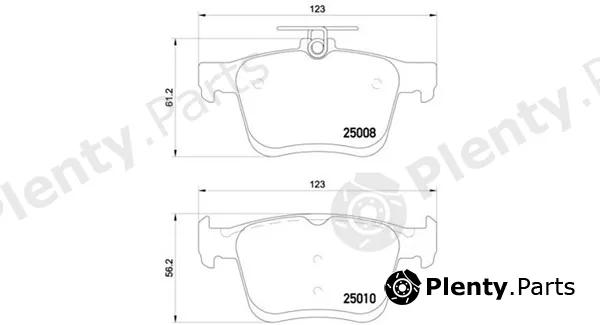 Magneti Marelli 363700585125 — Brake Pad Set, disc brake