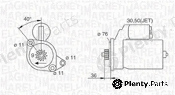Magneti Marelli 063720618010 — Starter