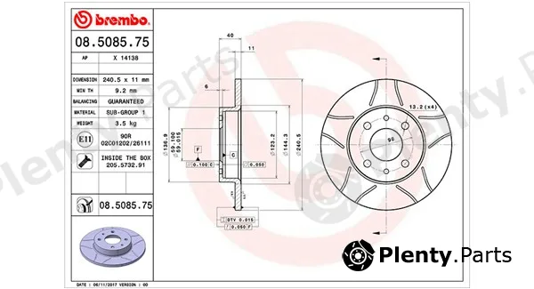 Magneti Marelli 360406021605 — Brake Disc