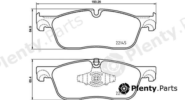 Magneti Marelli 363700544026 — Brake Pad Set, disc brake
