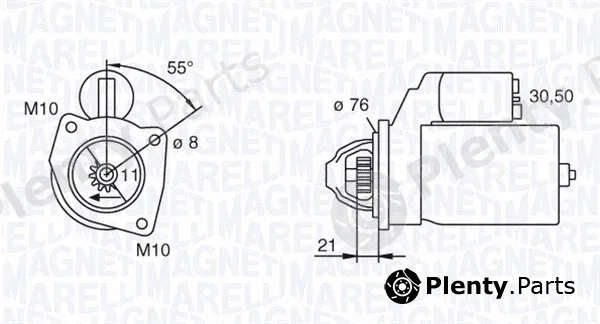 Magneti Marelli 063193001010 — Starter