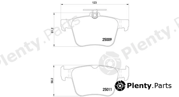 Magneti Marelli 363700585124 — Brake Pad Set, disc brake
