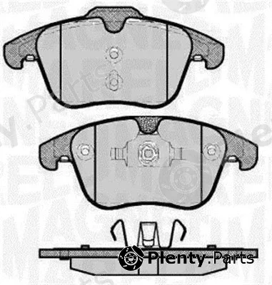 Magneti Marelli 363916060263 — Brake Pad Set, disc brake