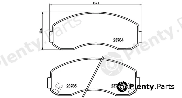 Magneti Marelli 363700499003 — Brake Pad Set, disc brake