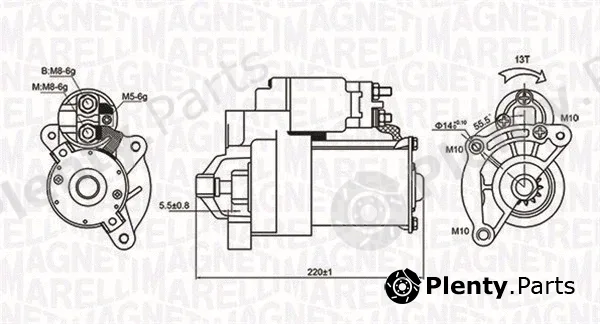 Magneti Marelli 063720594010 — Starter