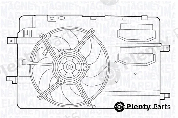 Magneti Marelli 069422539010 — Fan, engine cooling