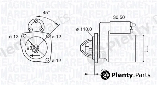 Magneti Marelli 063522310110 — Starter