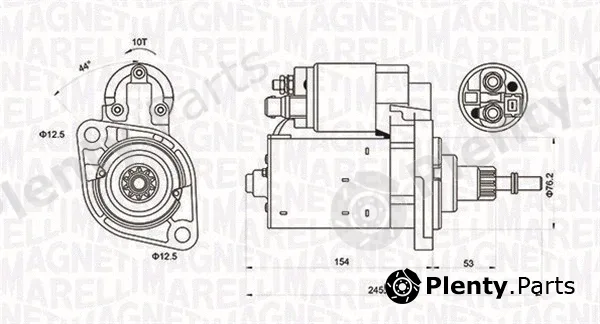 Magneti Marelli 063720619010 — Starter
