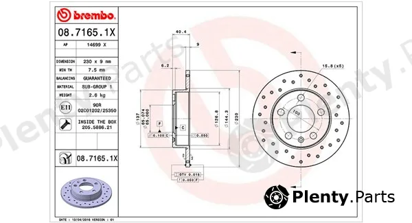 Magneti Marelli 360406049702 — Brake Disc