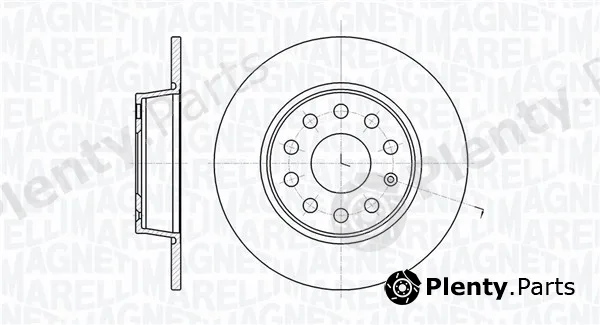 Magneti Marelli 361302040367 — Brake Disc