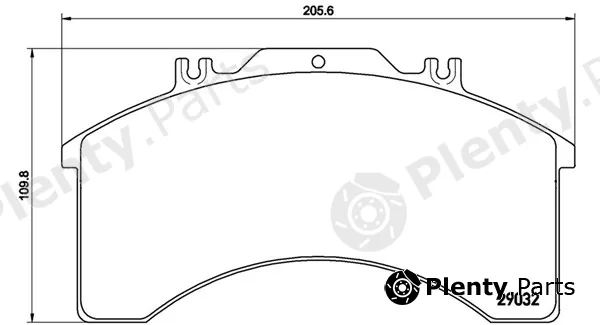 Magneti Marelli 363700506015 — Brake Pad Set, disc brake