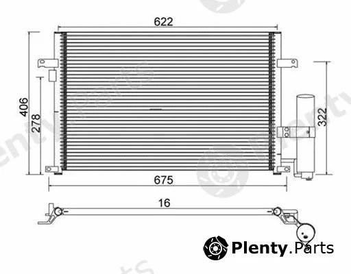 Magneti Marelli 359003220350 — Condenser, air conditioning