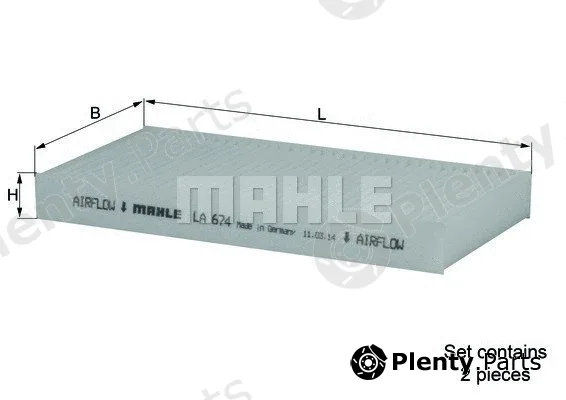 Magneti Marelli 154723407450 — Filter, cabin air