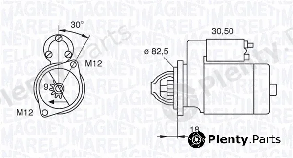 Magneti Marelli 063521101060 — Starter