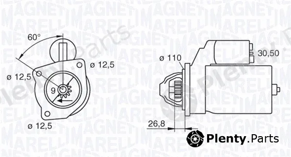 Magneti Marelli 063216731010 — Starter