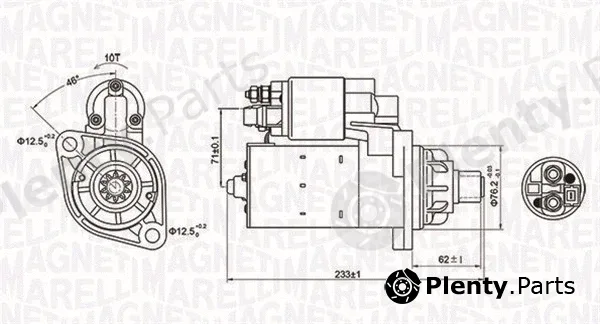 Magneti Marelli 063721337010 — Starter