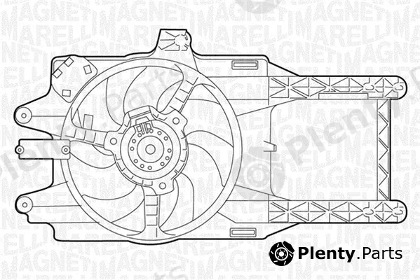 Magneti Marelli 069422027010 — Fan, engine cooling
