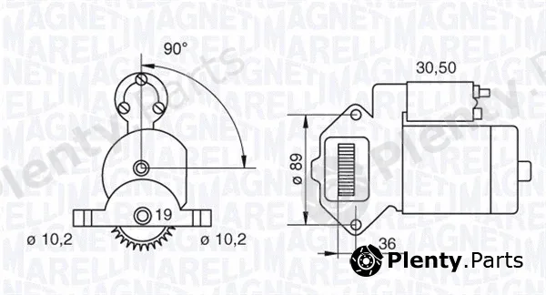 Magneti Marelli 063187051010 — Starter