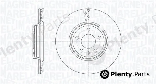 Magneti Marelli 361302040580 — Brake Disc