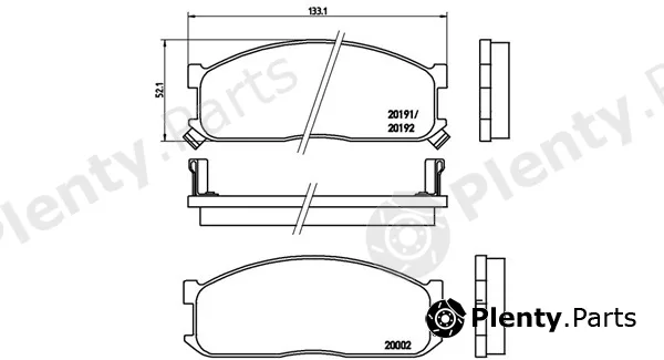 Magneti Marelli 363700449010 — Brake Pad Set, disc brake