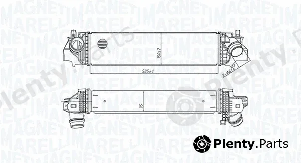Magneti Marelli 351319205560 — Charge Air Cooler