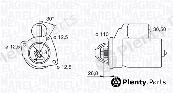 Magneti Marelli 063216851010 — Starter