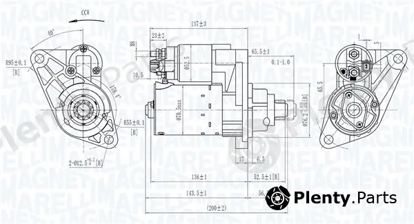 Magneti Marelli 063721282010 — Starter