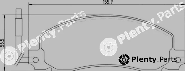 Magneti Marelli 363710209000 — Brake Pad Set, disc brake
