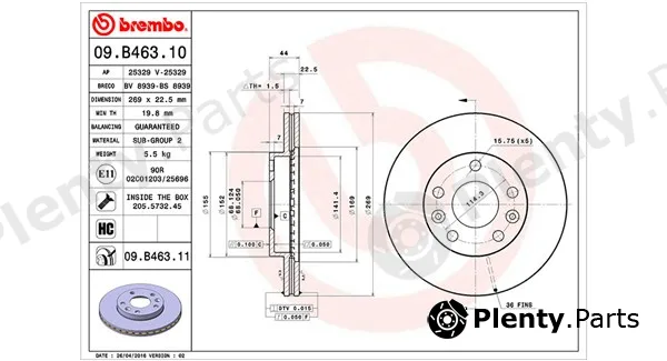 Magneti Marelli 360406110300 — Brake Disc