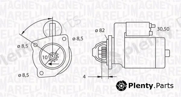 Magneti Marelli 063523625010 — Starter