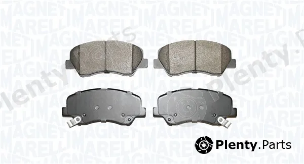 Magneti Marelli 363916060856 — Brake Pad Set, disc brake