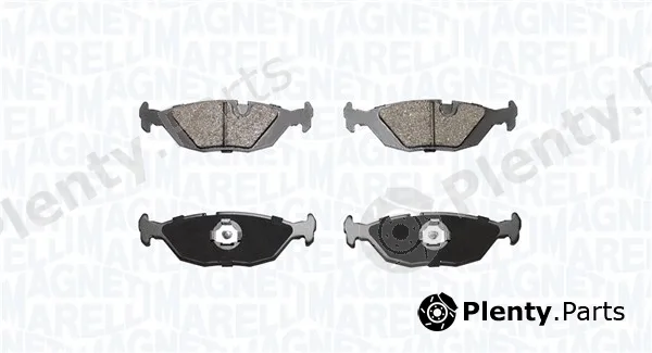 Magneti Marelli 363916060387 — Brake Pad Set, disc brake