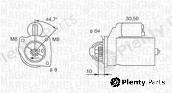 Magneti Marelli 063720371010 — Starter