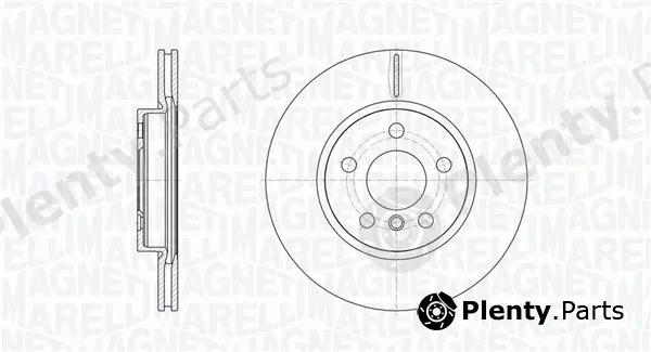 Magneti Marelli 361302040798 — Brake Disc