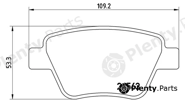 Magneti Marelli 363700585114 — Brake Pad Set, disc brake