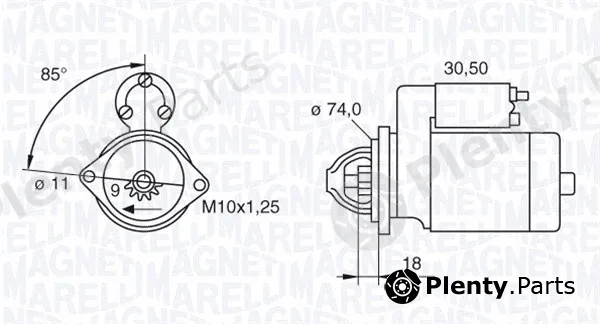 Magneti Marelli 063280049010 — Starter