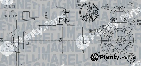 Magneti Marelli 063721177010 — Starter