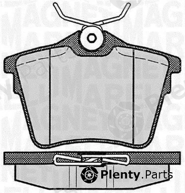 Magneti Marelli 363916060616 — Brake Pad Set, disc brake